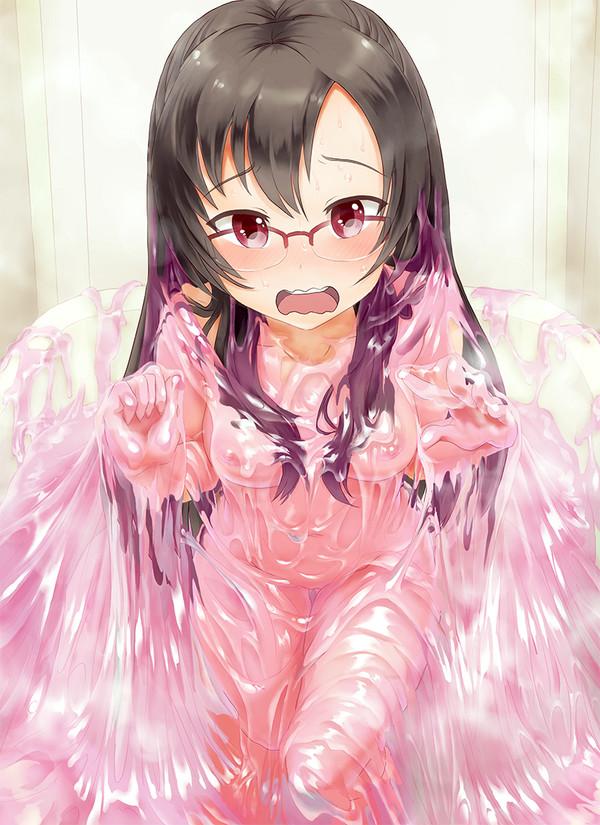  [Japanese Female,Japanese Anime,Mummification,Saran Wrap,Electric shock,Sticky bondage,Wet-Play,Tentacle Suit,粘液]