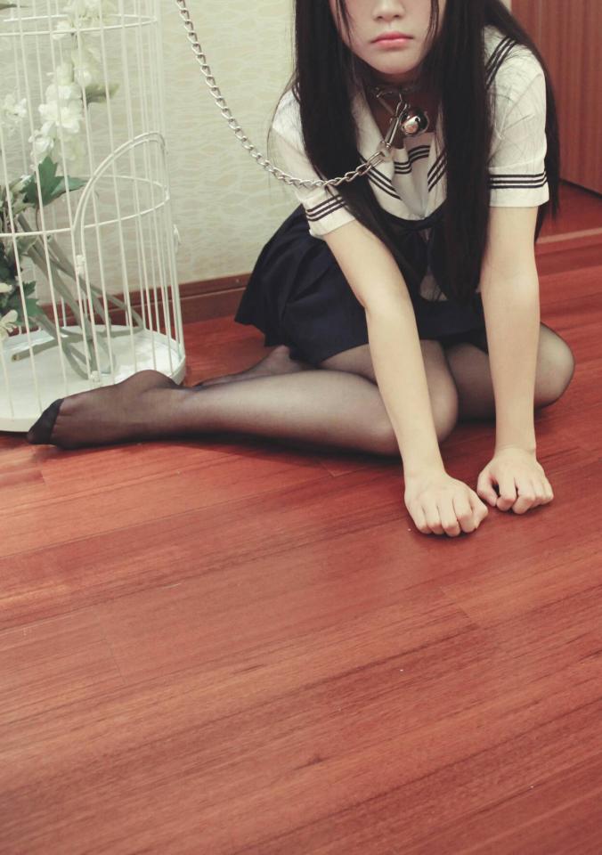  [Pantyhose,Sailor suit,Dog chain,Chinese Female]