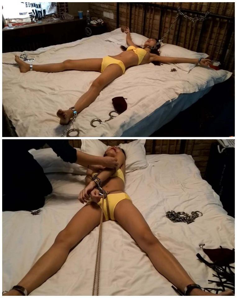 [Willing Studio] Ms. Su Being Tied Up On The Bed ©Willing Studio<br><br>Summary:<br><br>I was watching a lot of stuffs about bondage lately, and I was enjoying the videos of those people who are tied up by strangers tightly! I wanted to experience it one day. After a long day of work, I felt asleep so quickly while I laid down on the bed, and I remembered I was having a strange dream, the dream that exposed my desire, that let me face the secret that I do not want to admit to the public...