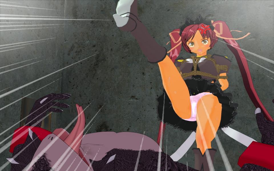 美少女战士捆绑日记 - 美少女逃跑 [日式反绑,日本动漫,3D画]