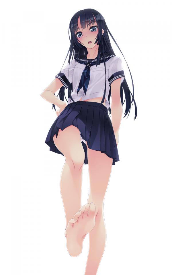 (同人CG集) (C86) [村上水軍の館 (村上水軍)] F-ism Vol.20 [学生（水手服）,日本动漫,赤脚裸足,恋足]