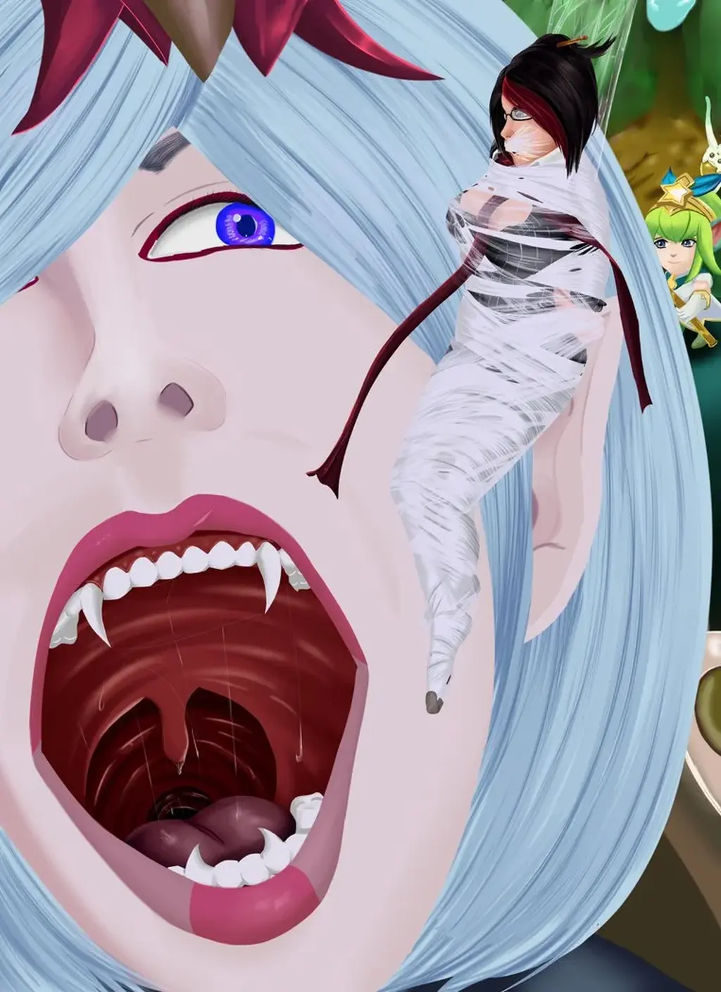  [Gag,Western Anime,Spider Web]