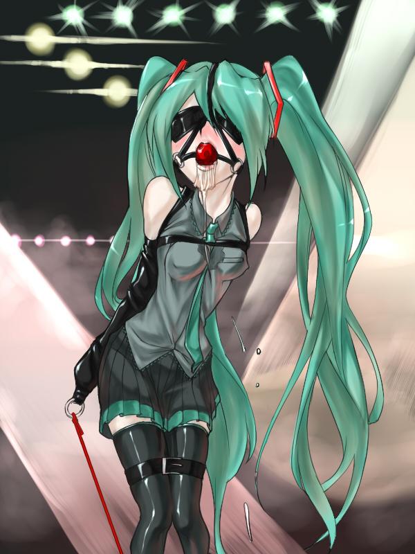 初音2 [堵嘴,日本动漫,长筒袜,初音未来,眼罩/蒙眼,单手套]