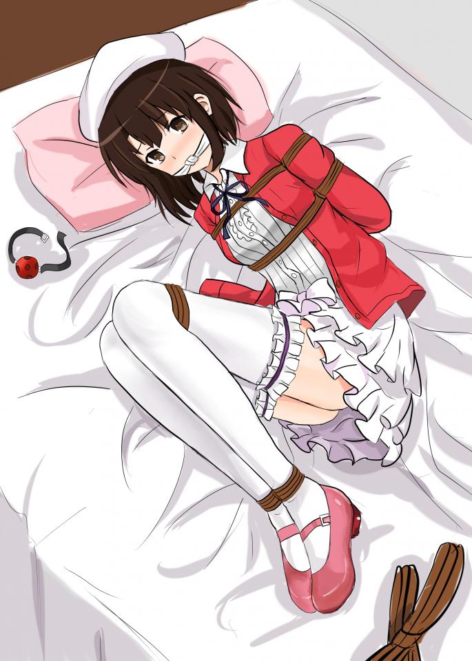 路人女主 [日式反绑,堵嘴,胸缚,日本动漫,白丝,后手缚（低混乱值）]