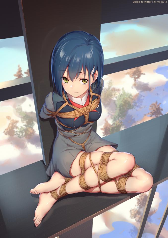  [Boxtie,Breast bondage,Japanese Anime,frogtie,England student uniform,Crotch rope tie,ひみつ]