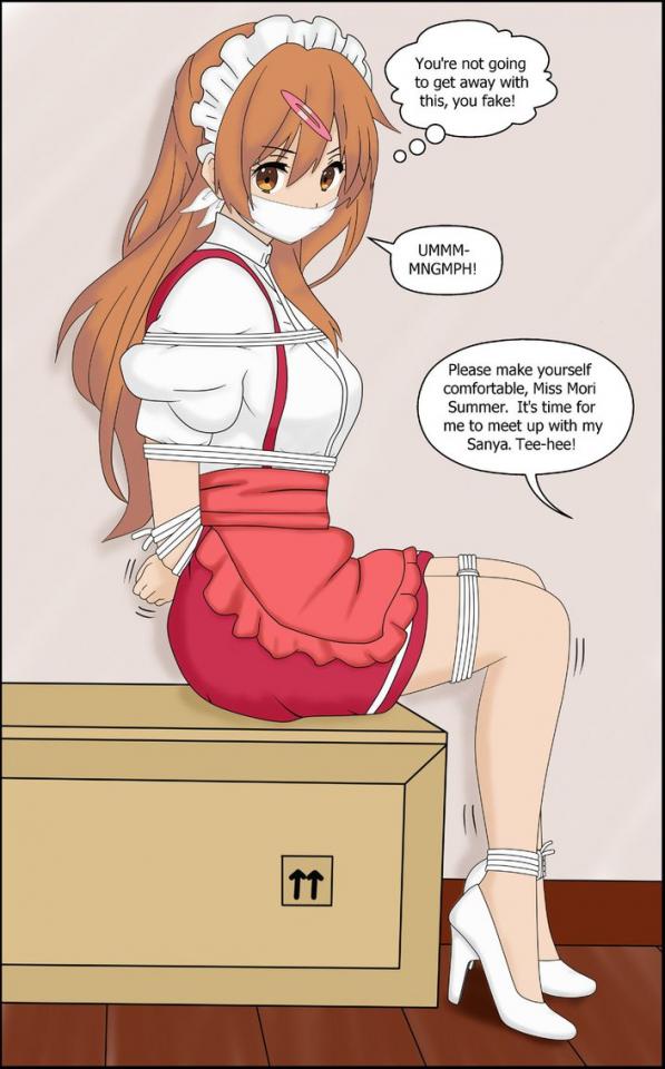 杂图15 [日式反绑,职业（女仆）,堵嘴,高跟鞋,胸缚,亚丝娜]