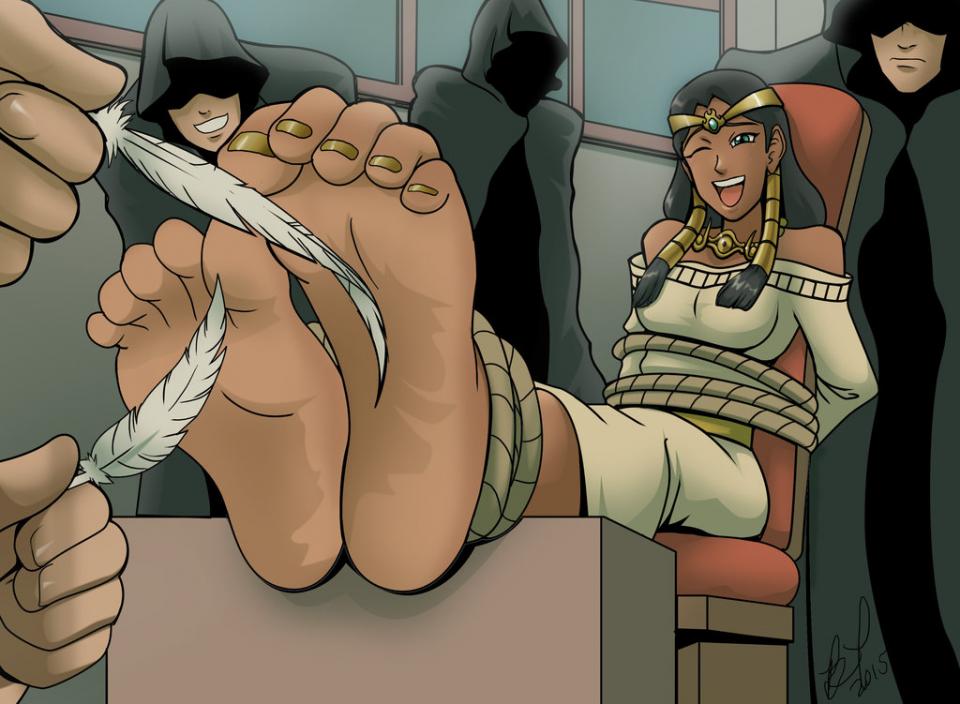  [Tickling,Western Anime,Bare Foot,Feet fetish]