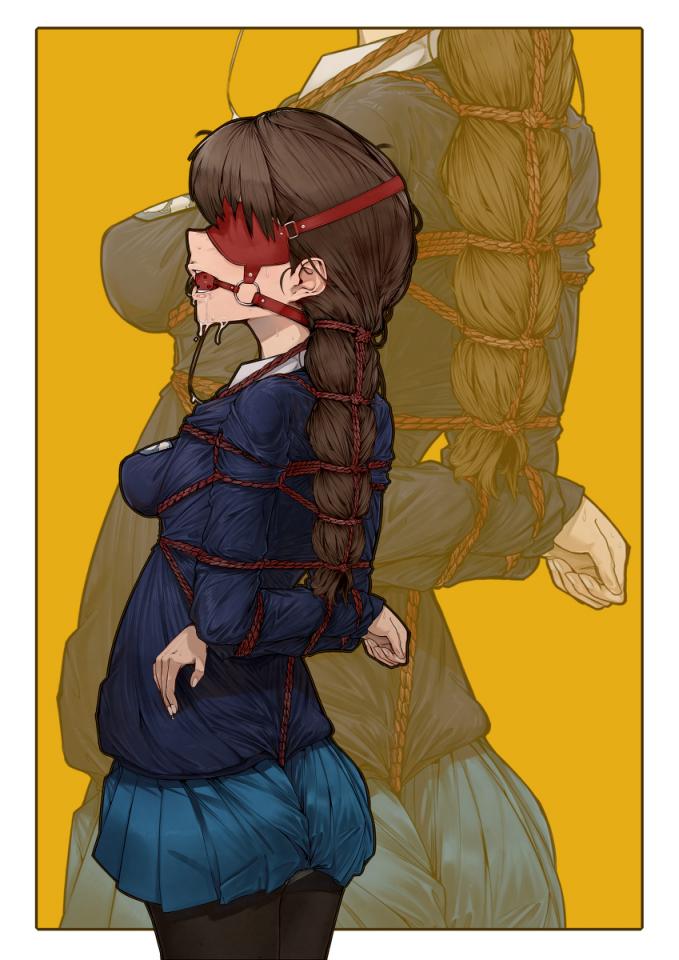  [Boxtie,Pantyhose,Gag,Japanese Anime,Blindfolded]