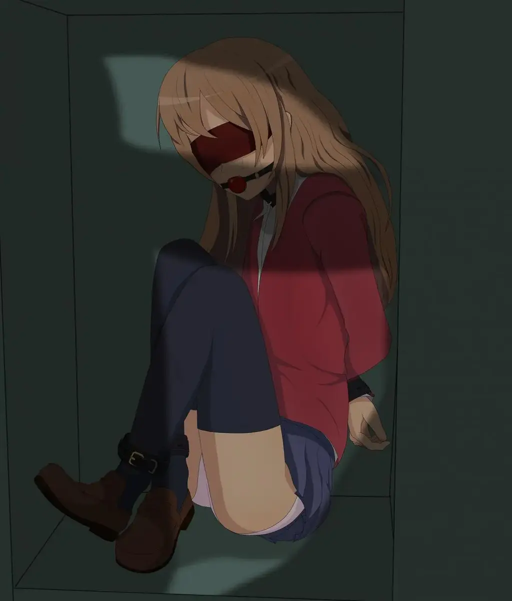 龙与虎 [Pantyhose,Gag,Japanese Anime,Anklet,Blindfolded,Bound arms behind]