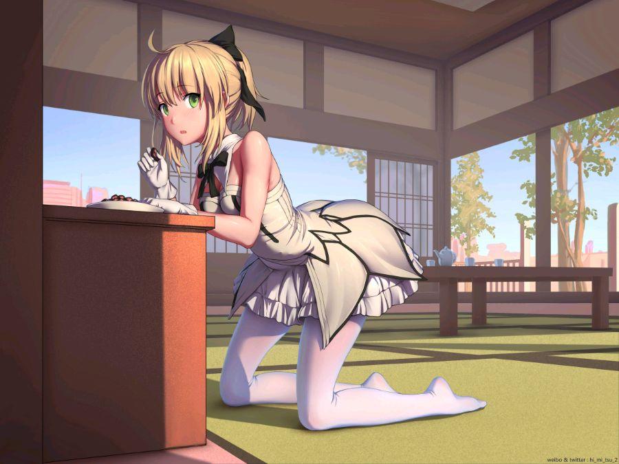 2 [日本动漫,白丝,吾王Saber]