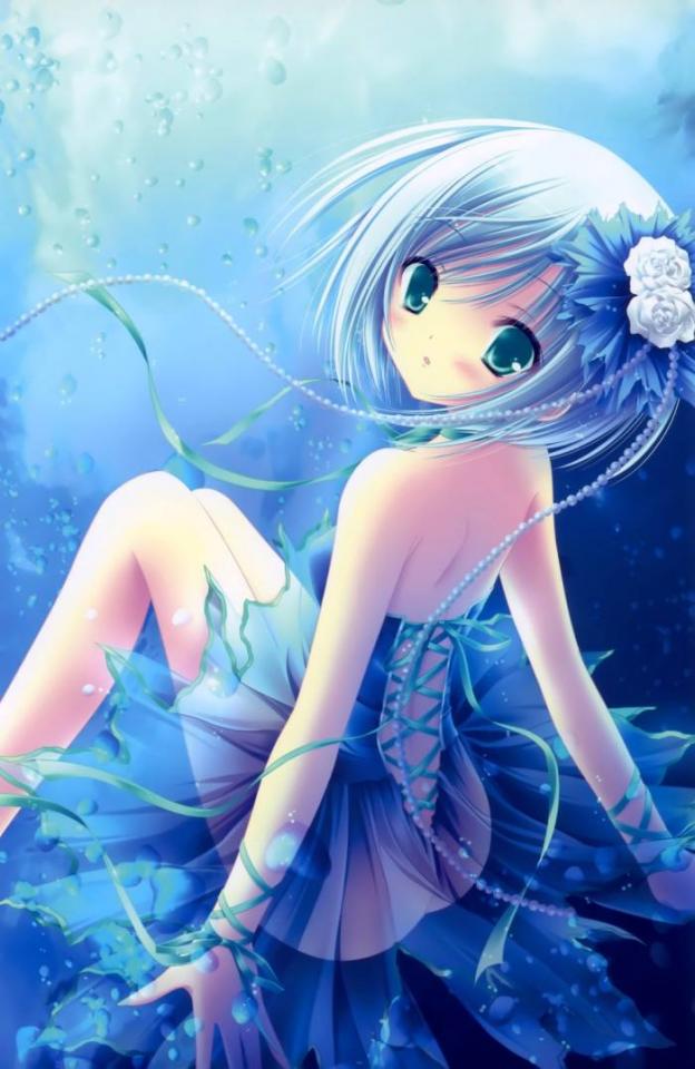 动漫美少女 [礼服（婚纱）,日本动漫]