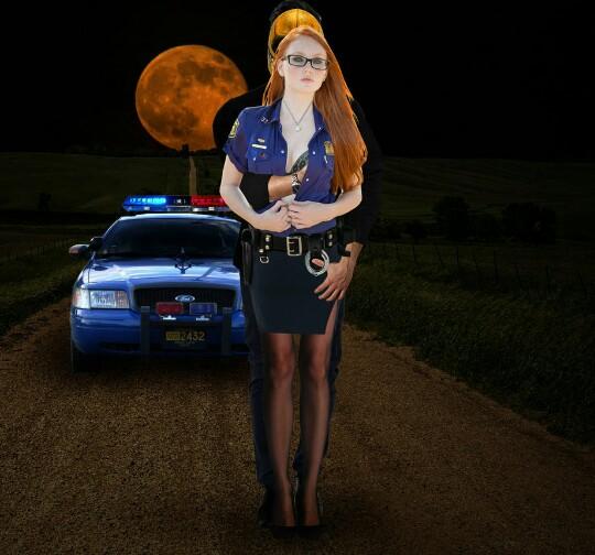  [Pantyhose,Cop costume,Westerner]