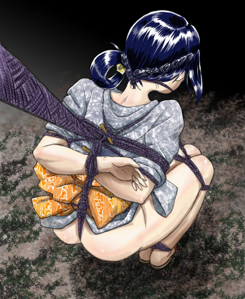 欧美动漫堵嘴捆绑 - 不太全只找到了这些 [Boxtie,Kimono,Suspension ,Japanese Anime]
