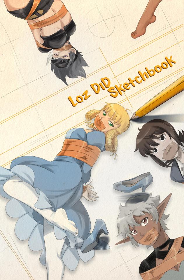 Loz DID Sketchbook  [堵嘴,白丝,长筒袜,胶带]