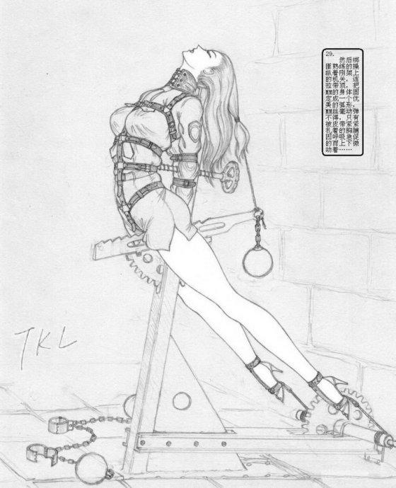  [High heel,Chinese Anime,Restrain Tools]