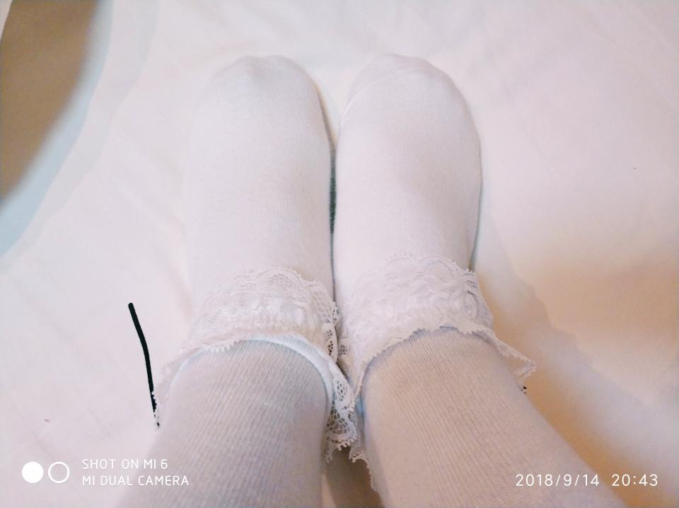 花边白袜 帆布鞋~ - 不定期更新   喜欢这种风格的盆友支持一下啦~ [白丝,长筒袜,蕾丝白袜,棉袜]