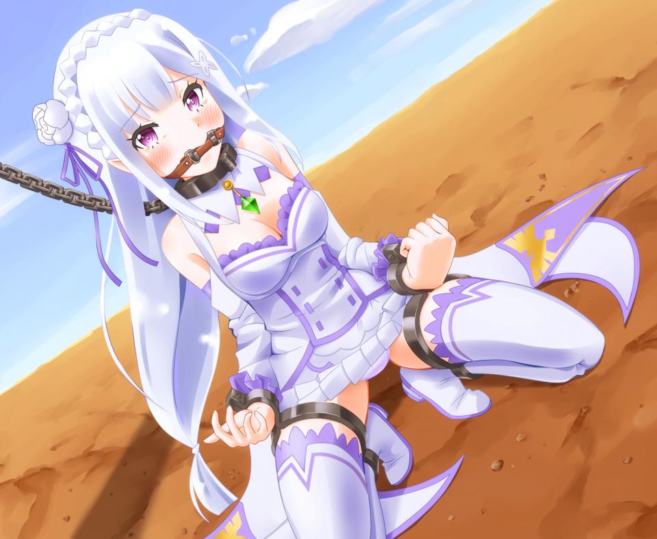  [Gag,Handcuff,Japanese Anime,Dog chain]