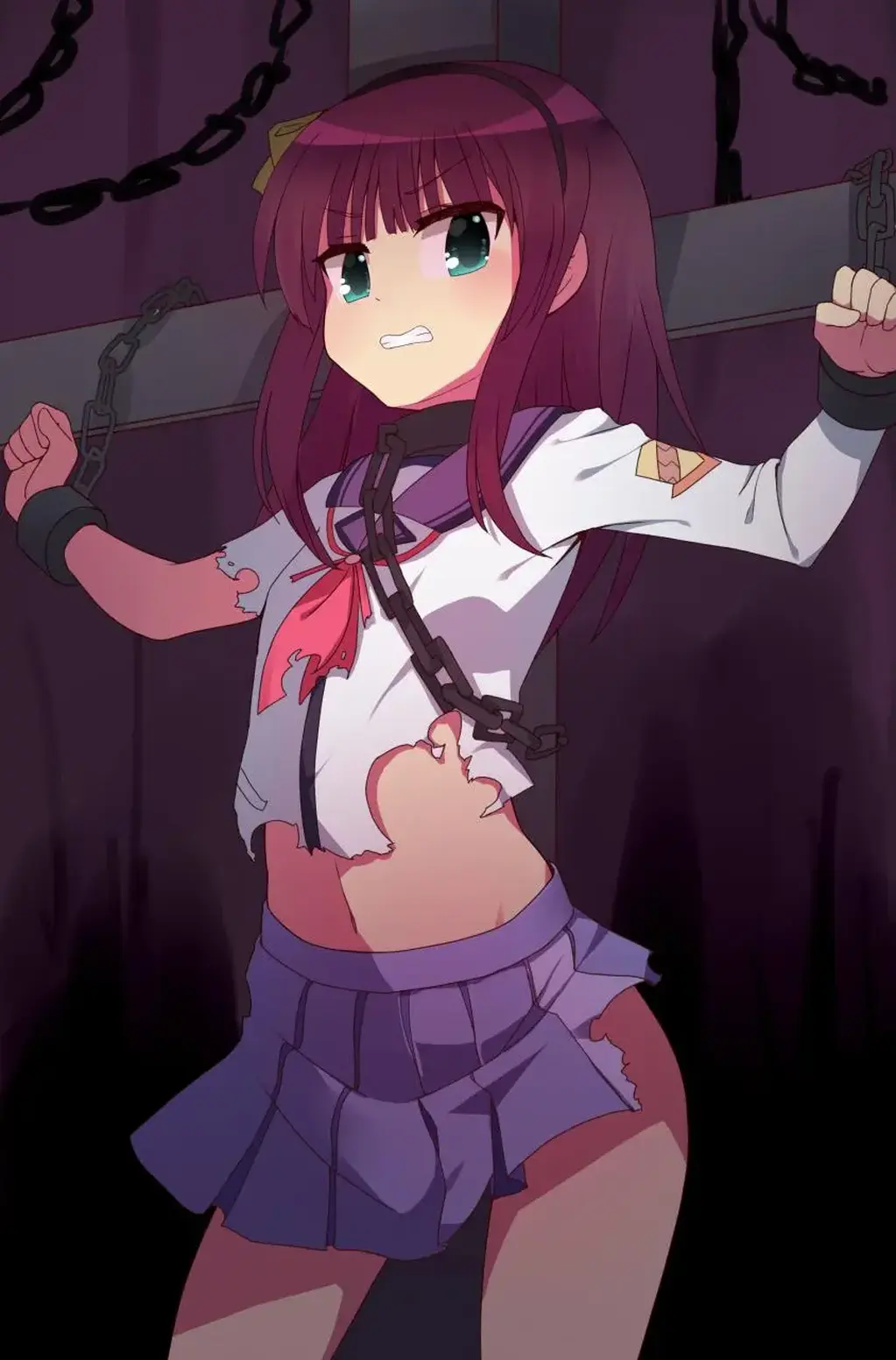  [Sailor suit,Handcuff,Japanese Anime,Crucifix,Chained up]