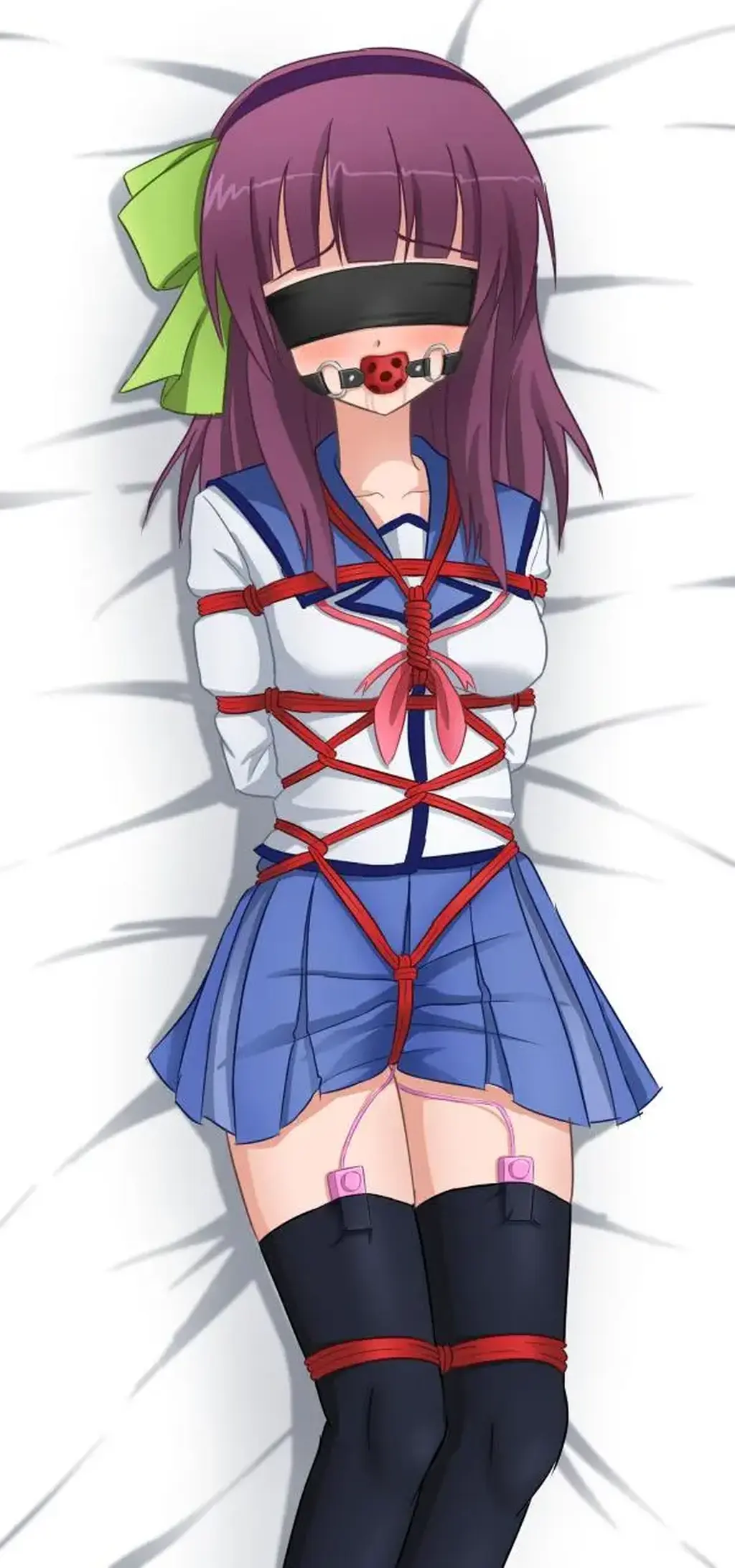  [Boxtie,Pantyhose,Sailor suit,Tortoise shell tie,Gag,Westerner,Breast bondage,Japanese Anime,Blindfolded,Crotch rope tie,Pocket Vibrator]