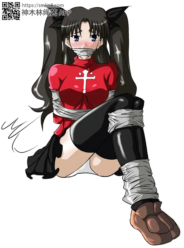 有些奇怪的fate [丝袜,堵嘴,日本动漫,胶带,远坂凛]