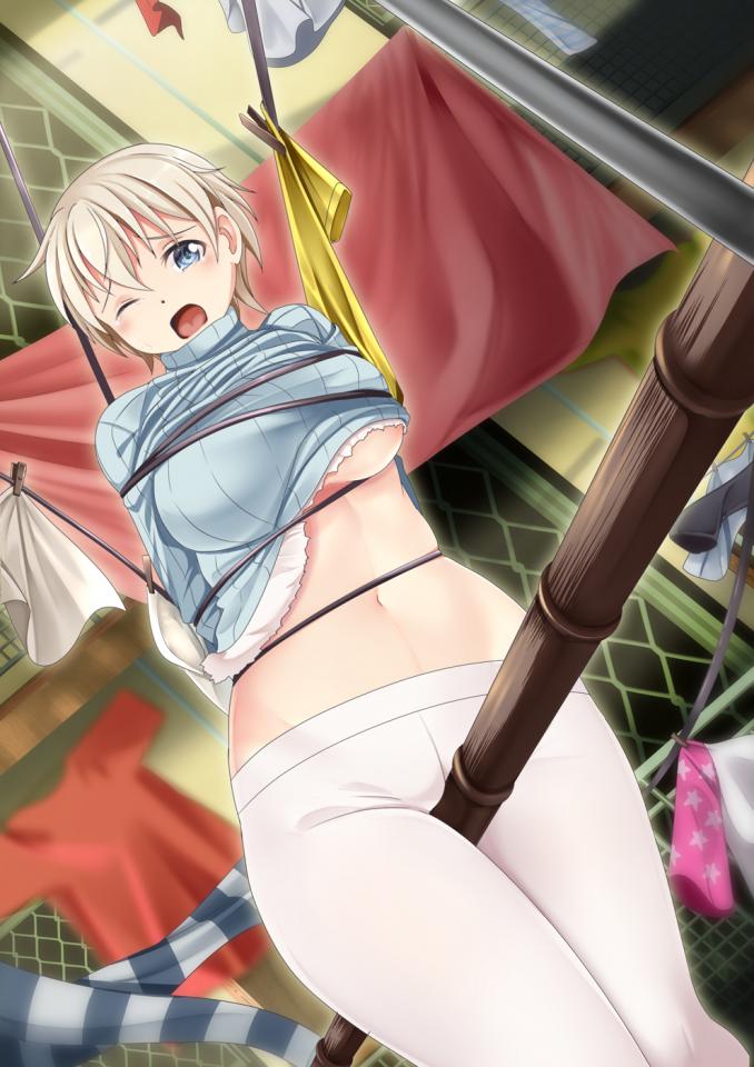 搬运p站yasumeyukito [日式反绑,日本动漫,白丝,走绳]