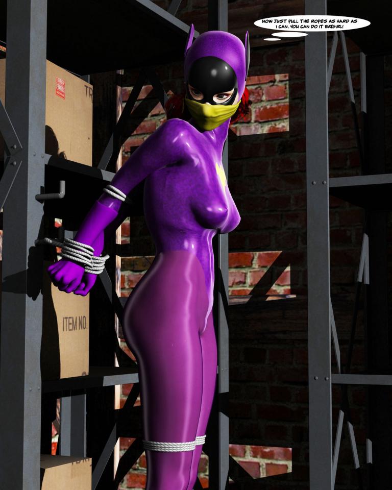 The New Adventures Of Batgirl_ The Bat Need Ropes [学生（五四青年）,3D画,欧美动漫,泳装（连体）]