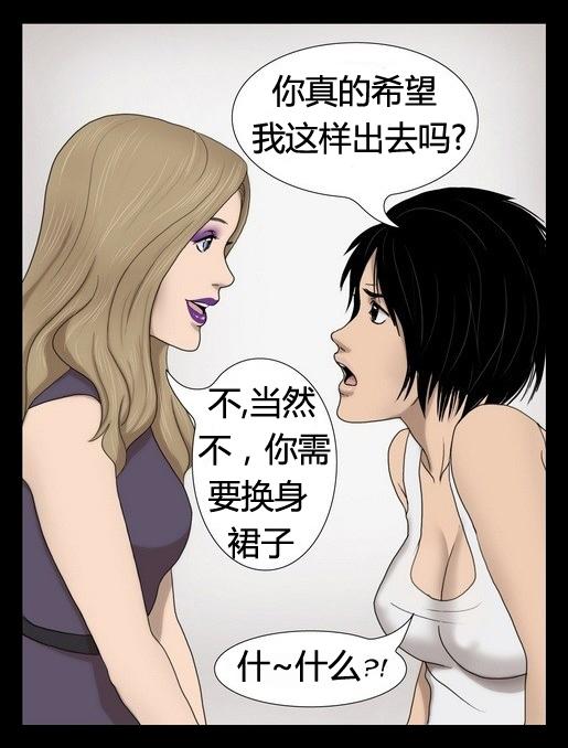 （伪娘漫画）老公被老婆搞成了女人！（3） - 本次发送最后几张（23）张，本次漫画已完结！（老婆带老公出门逛街，喜欢的请关注！）
