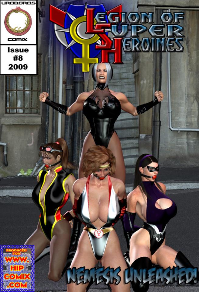 [Uroboros] Legion Of Superheroines 8、 9