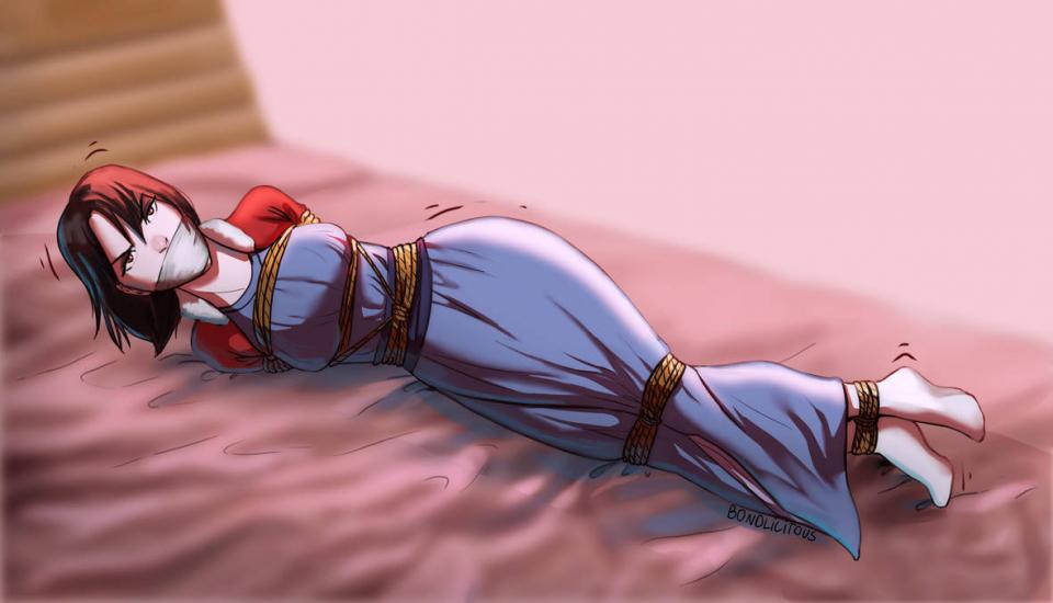 漫画杂图9 - 个人也有发定拍视频和原创文章，欢迎大家加关注，在TA的视频和图片里能找到 [日式反绑,堵嘴,日本动漫]