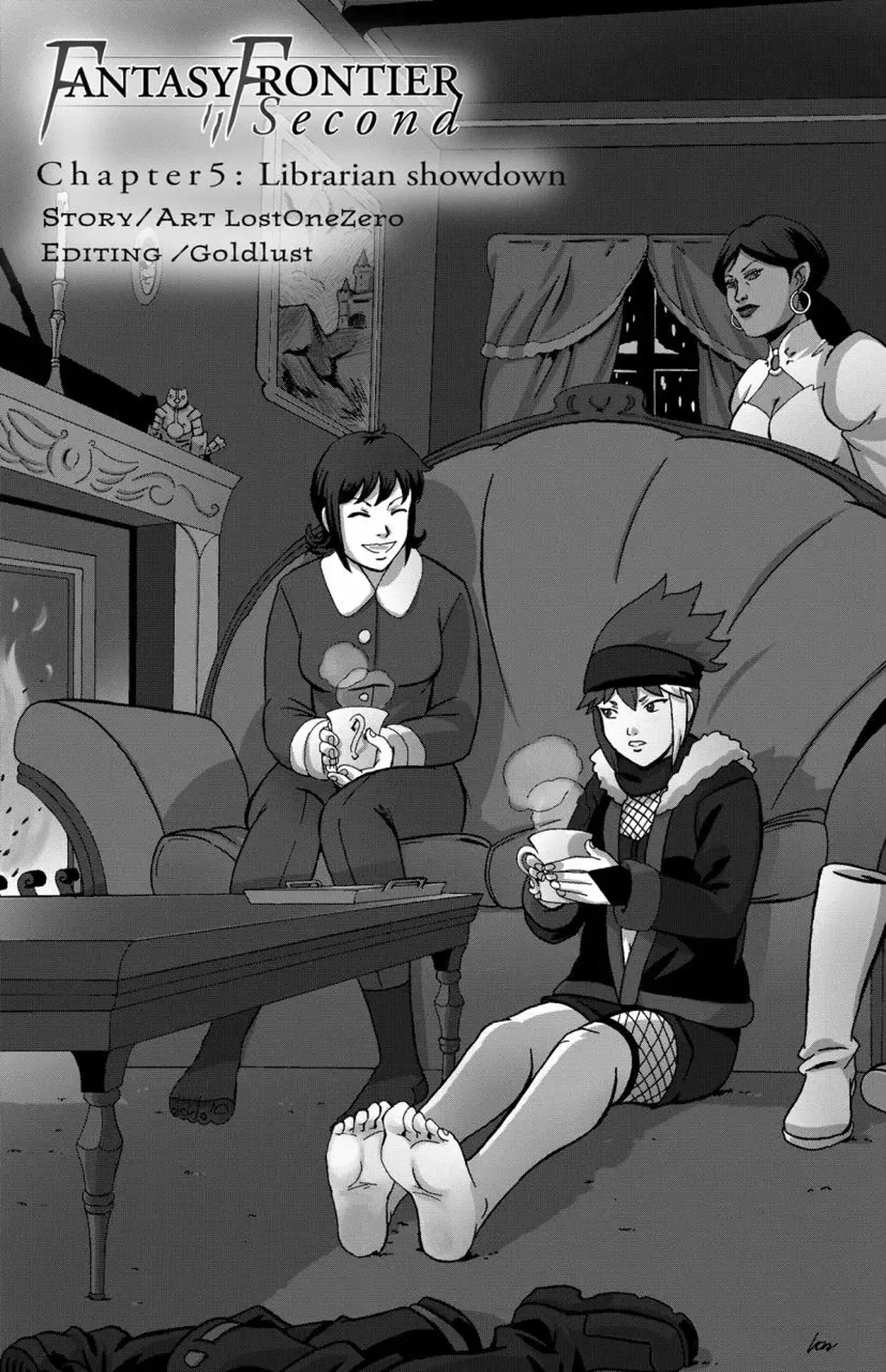 Fantasy frontier Second 5 - loz长篇黑白剧情漫画