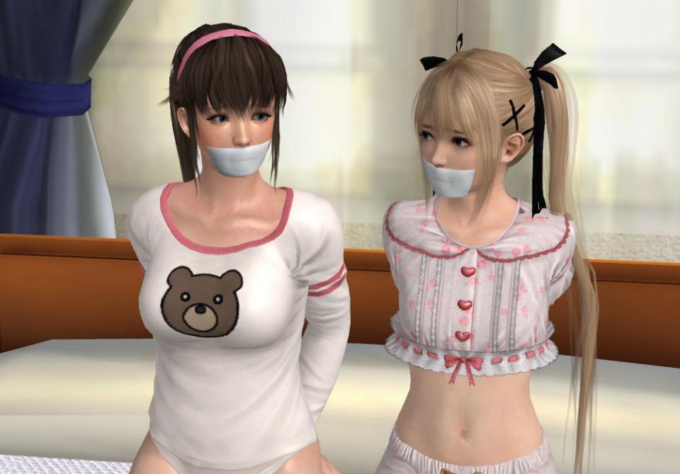  [Gag,3D CG,tape bondage,Western Anime]