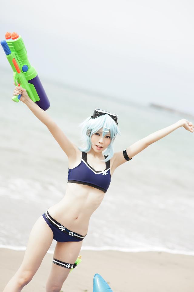 诗乃泳衣 cos - 诗乃泳衣 cos