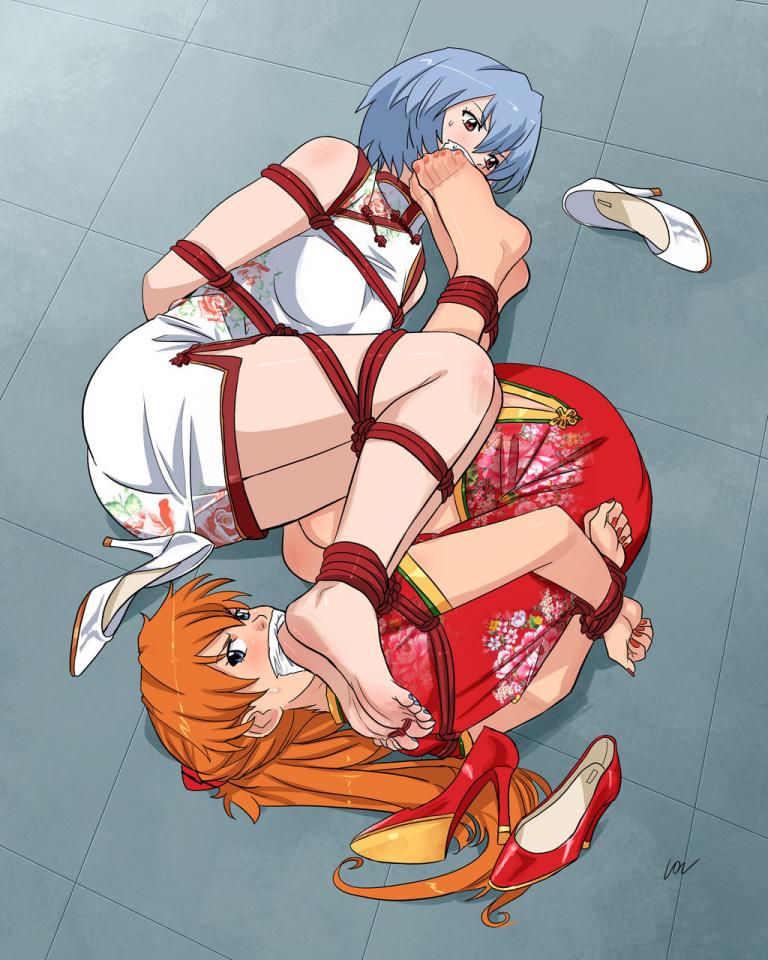 Loz DID公开图集7 - 整理 [Boxtie,Chi-pao,Gag,Breast bondage,High positions,Japanese Anime,Asuka Langley,凌波丽,Lick feet]