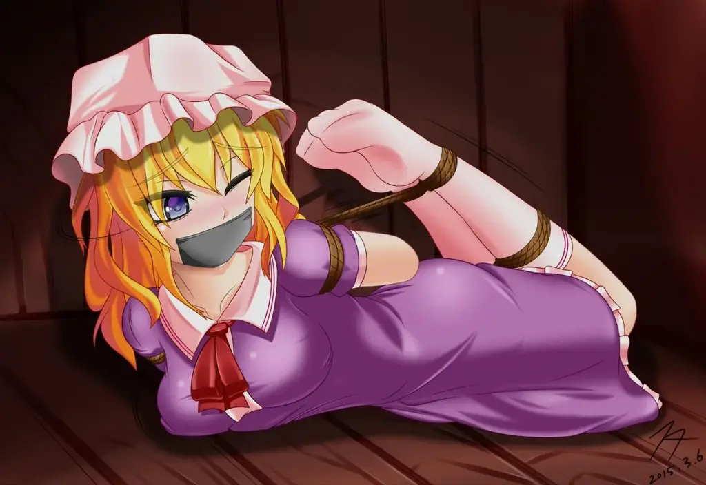  [Hogtie (Lying on stomach),Gag,Japanese Anime]