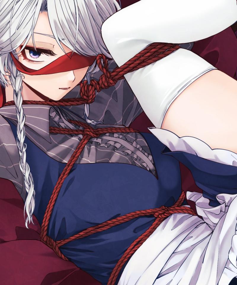  [White Pantyhose,Blindfolded]