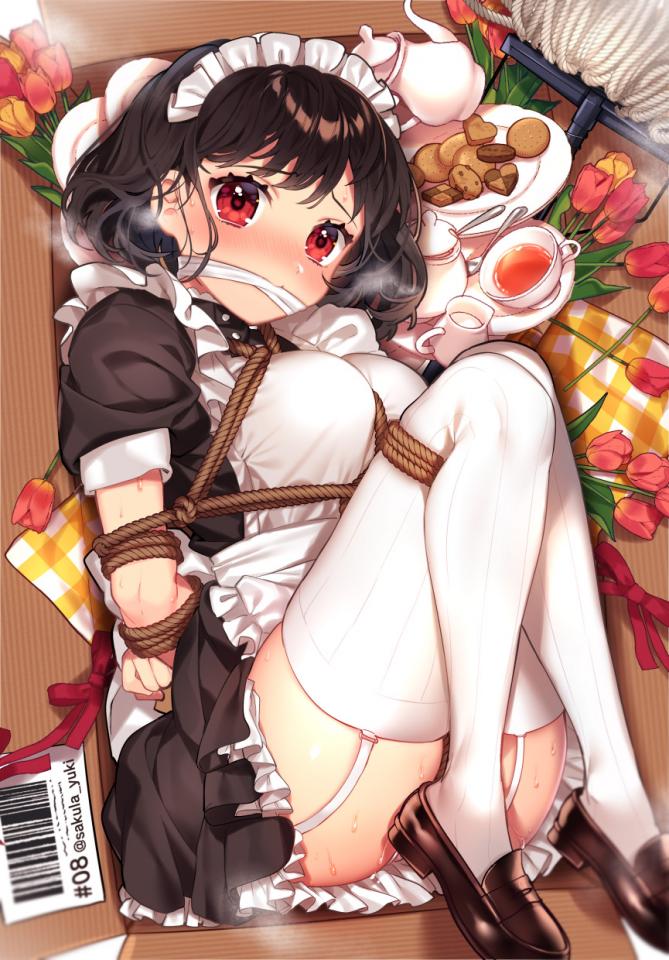 p站高分图第46期 ♥ [日式反绑,堵嘴,日本动漫,白丝]