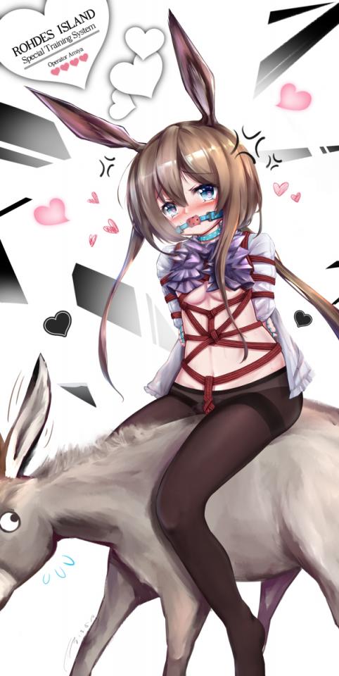  [Pantyhose,Gag,Japanese Anime,Chinese Anime,Bound arms behind]