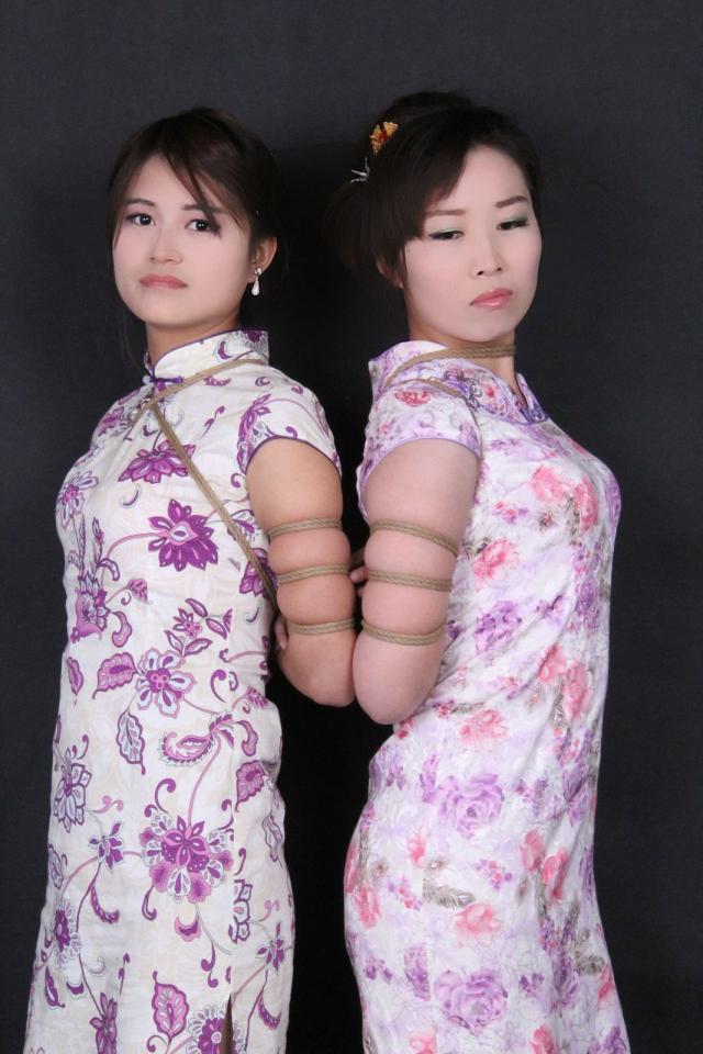 胜景山庄 247期__新年姐妹花1 [Takate Kote (Chinese wuhua),Chi-pao,Chinese Female]