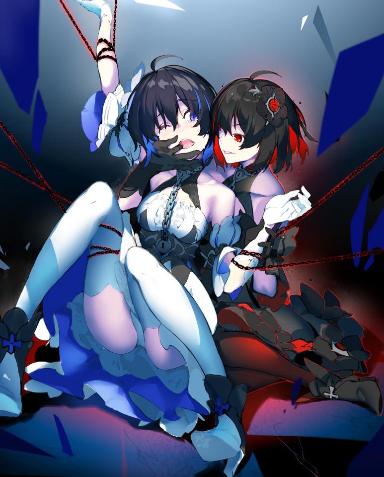  [Japanese Anime,Chinese Anime,Chained up,Lesbian,希儿]