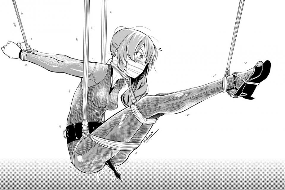  [Pantyhose,Suspension ,Gag,High heel,Japanese Anime,Strappado Bondage,Leotard,Vibrator]