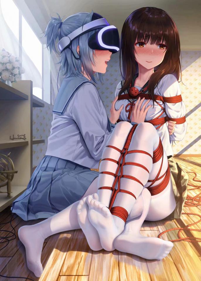 动漫杂图 [White Pantyhose,Lesbian]