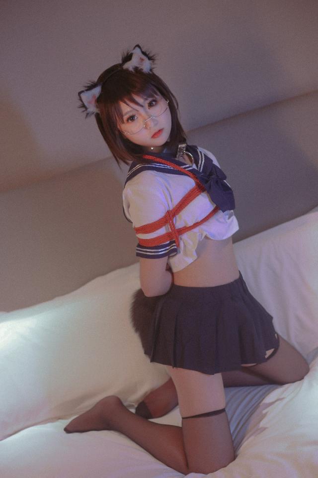 调教猫耳娘 模特：是青水 - [In The Sky C96新刊]中乃空のC96FGO本!!虞美人は北斎の操る触手に身体中をまさぐられると失禁するほど感じてしまう♡ [日式反绑,丝袜,胸缚,狗链/项圈,中国女孩]
