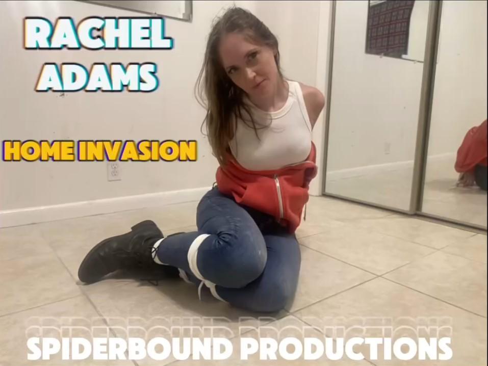 Rachel Adams - Home invasion Alone at home, just moving in, surprised by a strange robber, held captive, bound and gagged as the bandit looks through the house. <br>features: Rachel adams <br><br><br>#red tape<br><br><br>#hogtied<br><br><br>#cleave gag<br><br>Tag and keyword : Boot Fetish,  Duct Tape Fetish,  Gag Talk,  Milf Bondage,  Tapegagged, Bondage, Milf, Tape, Bound, Gagged, Gag Talk, Cleave Gag, Boots, Tied Up, Tapegagged, Robber, Hogtied, Rachel Adams, Rope