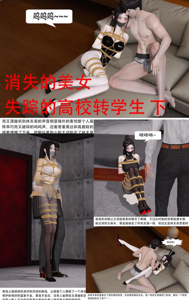 消失的美女   失踪的高校转学生 下