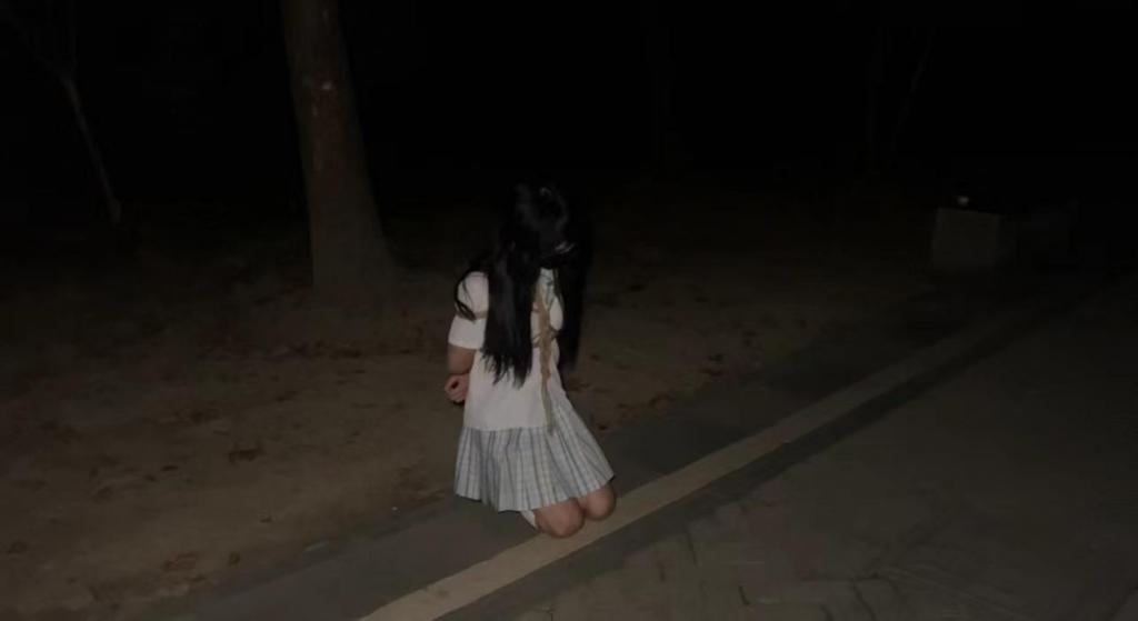 桃花岛原创户外捆绑第三弹（桃花公园jk白丝游行）  又到了户外激动的时候了hhh<br>主人：今天该怎么折磨桃花呢？<br>     那就穿一套jk吧 记住你的身份是jk母狗 毫无尊严可言。<br><br><br>桃花：是，桃花遵命！<br><br>主人：刚开始桃花还扭扭捏捏不敢走 后面经过一个骑车的小姐姐，桃花突然就勇敢起来了，这是什么力量？算了不管，<br>    不过这样确实没什么意思，嗯哼？前面有一个跳跳床那你就给我滚进去....<br>    好好跳一下取悦我吧.....<br><br>随后在公园深处<br>桃花唯唯诺诺的跪在地上 突然前面亮起了灯光….<br>（接定拍，招女模特）有想法可联系我<br>