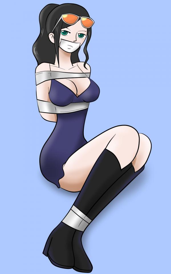 動漫緊縛 [Japanese Anime,tape bondage]