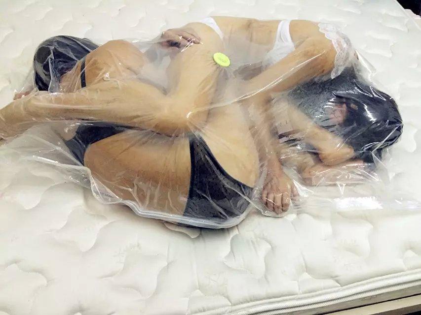上海主题房真空袋游戏随拍实录 - 各种体验或定拍請加 QQ49917808，微信mykbsm，加的时候请标明“妖狐吧”，谢谢～ 