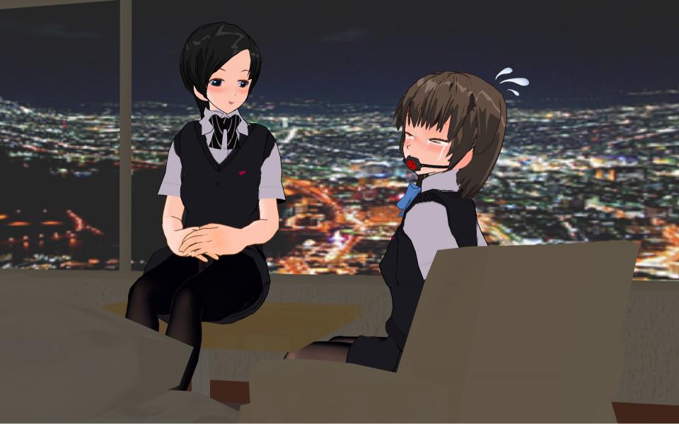 [bterm]自縛少女受難篇.2 [丝袜,堵嘴,3D画,眼罩/蒙眼, 剧情向,连裤袜,足虐]