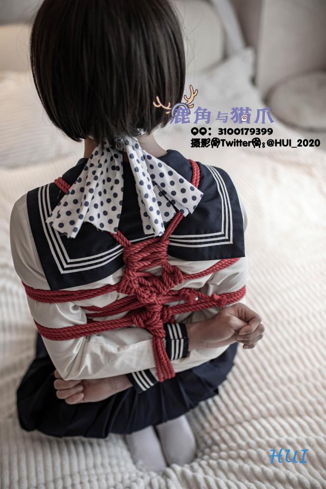 【鹿角与猫爪】小伪娘第一次约拍 - 很幸运的约到一个已经退坑的摄影师，推特@HUI_2020，图片分享给大家~~ [日式反绑,中国女孩]