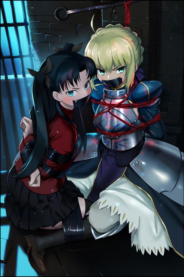 搬运图 [日本动漫,吾王Saber,远坂凛]